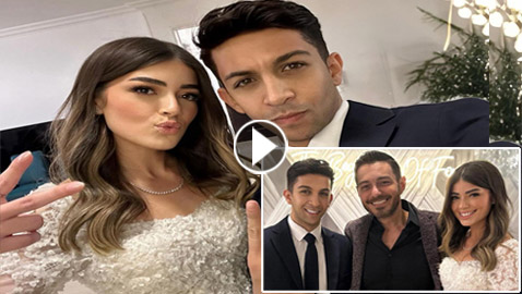 خطوبة ليلى أحمد زاهر والفنان المنتج هشام جمال.. صور وفيديوهات