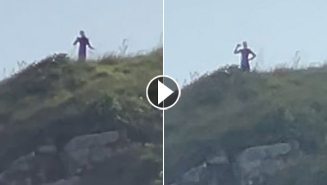 شاهد واحكم بنفسك.. فيديو لكائن فضائي بطول 10 أقدام يثير ضجة!