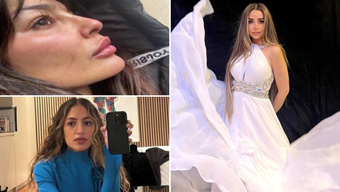 10 صور حديثة للنجمات: هنا الزاهد بفستان أبيض ونادين نجيم بدون مكياج