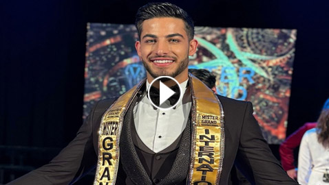 ملك جمال لبنان يفوز بلقب جمالي عالمي في إسبانيا.. فيديو وصور