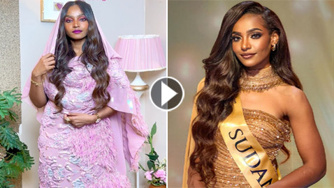 ‏السودانية تسابيح دياب مرشحة لملكة جمال العالم وترفض ارتداء البكيني! صور وفيديو