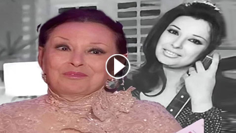 نجاة الصغيرة (88 عاما) تغني بلاي باك وتثير الجدل! تمشي بصعوبة وكادت تسقط