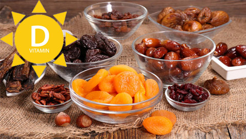 5 فواكه جافة غنية بفيتامين (D).. احرصوا على تناولها في الشتاء