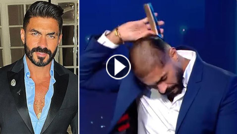 فيديو: خالد سليم يحلق شعره على الهواء بعد إصابة والدته بالسرطان ويعترف: خايف من 2024!