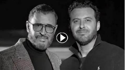 كاظم الساهر وابنه وسام شبه غريب يذهل الجمهور! نسخة طبق الأصل