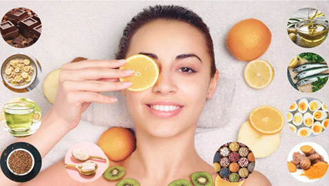 13 نوعا من الأطعمة تؤخر ظهور التجاعيد المبكرة وشيخوخة البشرة