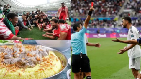 ليس المنسف.. الاتحاد الآسيوي يعلق أخيرا على طرد لاعب العراق