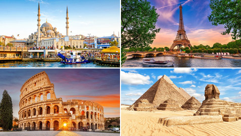 بالصور: جولة على الوجهات السياحية الجاذبة لعشاق التاريخ والثقافة