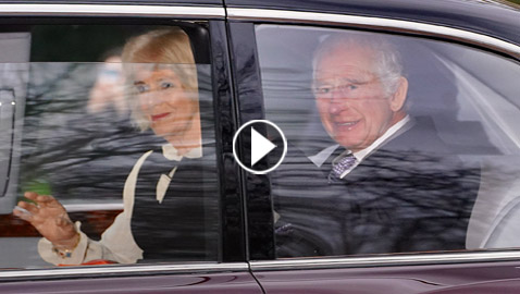 فيديو وصور: أول ظهور للملك تشارلز منذ الإعلان عن إصابته بالسرطان