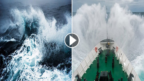 ليس لأصحاب القلوب الضعيفة.. هذا أخطر ممر مائي في العالم (فيديو وصور)