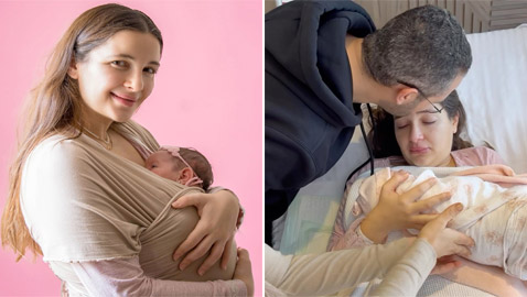 شام الذهبي تنشر الصورة الأولى لابنتها جيهان، حفيدة أصالة نصري