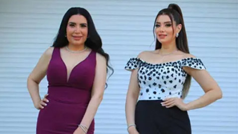 صور عبير صبري مع شقيقتها الصغرى تشعل التعليقات .. شاهدوا جمالها!