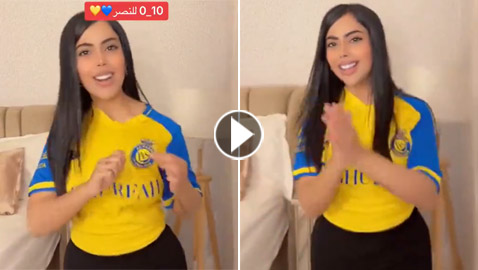 فيديو السعودية ريم العنزي، شبيهة جورجينا ترقص بقميص النصر لتغيظ حبيبة رونالدو!