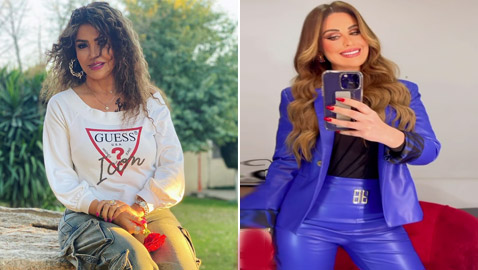 10 صور للنجوم خلال 24 ساعة: مي سليم أنيقة ببدلة ولقاء سويدان بالكاجوال