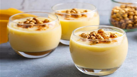 إليكم طريقة تحضير الكاسترد للرجيم