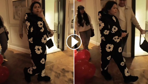 شيرين عبد الوهاب تصدم جمهورها في مطار بيروت بالشبشب وبيجامة البيت! (فيديو)