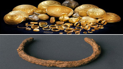 اكتشاف معدن غريب (من عالم آخر) مخبأ في كنز قديم