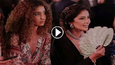 صورة لي لي ابنة أحمد حلمي ومني زكي تبهر الجمهور: شابة سمراء فاتنة الجمال