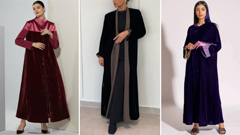 صور: موديلات عبايات من المخمل.. إليك أسرار تنسيقها لرمضان 2024