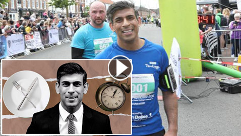 منذ سنوات ورئيس وزراء بريطانيا يصوم 36 ساعة ببداية كل أسبوع (فيديو)