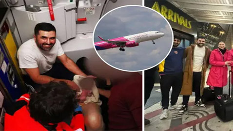 أردنية تضع مولودها على متن طائرة متجهة إلى لندن.. وتطلق عليها (سما)