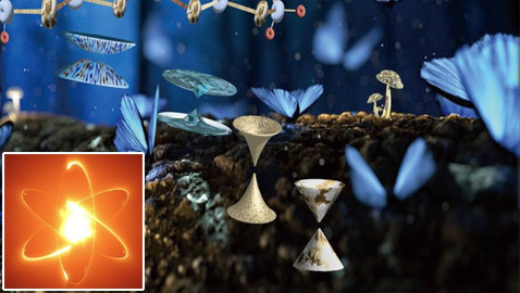 اكتشاف إلكترونات (سرعة الضوء) تتحرك في 4 أبعاد لأول مرة