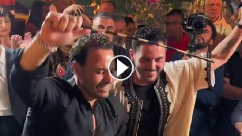 دبكة عاصي الحلاني وابنه الوليد الحلاني على الطريقة البعلبكية تثير الاعجاب