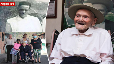 قبل أيام من عيد ميلاده.. وفاة أكبر رجل في العالم عن عمر يناهز 115 سنة