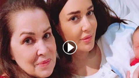 فيديو نادر يدمي القلوب لوالدة سيرين عبد النور قبل وفاتها