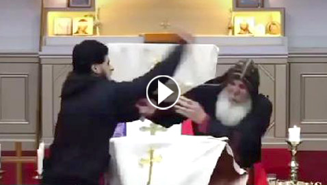 ببث مباشر.. شاب يطعن أسقفا خلال قداس في كنيسة في سيدني