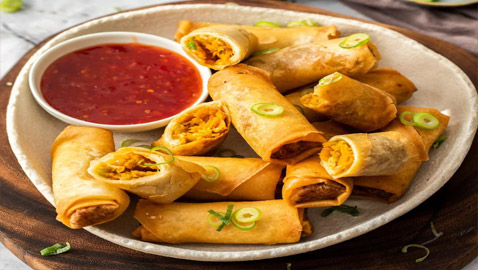 إليكم طريقة تحضير سبرينغ رول بالخضراوات الشهي