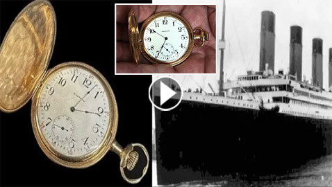 مزاد دولي يبيع ساعة أغنى راكب ابتلعه الأطلسي مع سفينة تايتانيك
