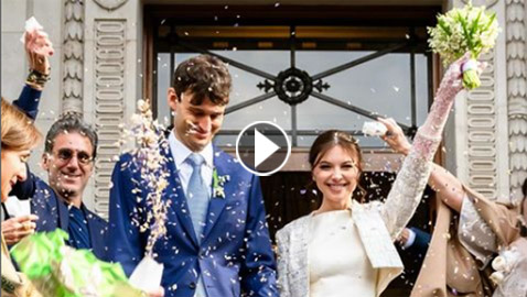 زفاف ملكة جمال لبنان السّابقة مايا رعيدي في لندن.. بدت رائعة الجمال بالأبيض! صور وفيديو