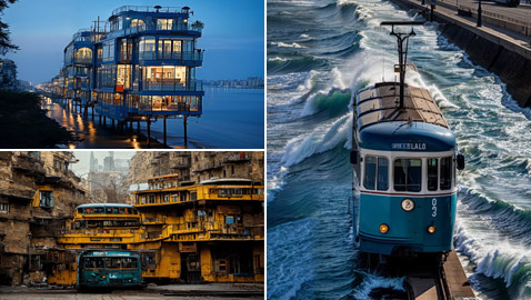 فنان يستكشف الجمال الخفي لمدن مصر بصور أنتجها الذكاء الاصطناعي