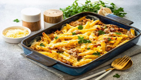 إليكم طريقة تحضير المعكرونة المصرية بالبشاميل الشهية