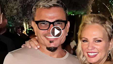 صورة شيرين رضا تضع يدها على كتف عمرو دياب تثير التساؤلات: هل عادا لبعض؟
