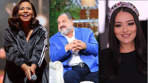 نجوم صدموا الجمهور وظهروا بوزن زائد: شيرين، خالد الصاوي وراندا البحيري
