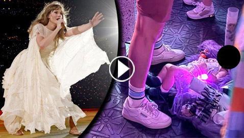 رضيع ملقى على الارض في حفل تايلور سويفت يصدم الجمهور.. ما الحكاية؟
