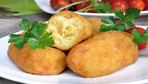 إليكم طريقة تحضير كروكيت الزهرة والبطاطس