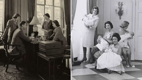 صور تعرض لأول مرة.. العائلة الملكية البريطانية كما لم ترها من قبل