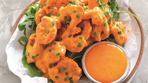 اليكم وصفة «داينمايت شريمب» بالمقلاة الهوائيـة