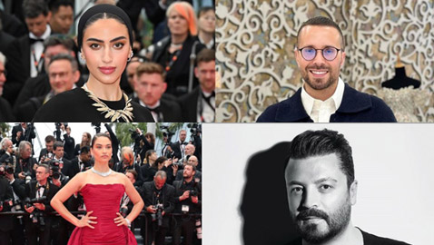 نجمات في مهرجان كان السينمائي اخترن أزياء من تصميم مبدعين عرب