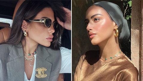 مجوهرات شبابية لإطلالاتك في عيد الأضحى.. استوحيها من مدونات الموضة