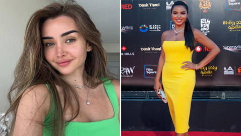 10 صور حديثة للفنانين: نسرين أمين أنيقة وهنا الزاهد بملامح هادئة