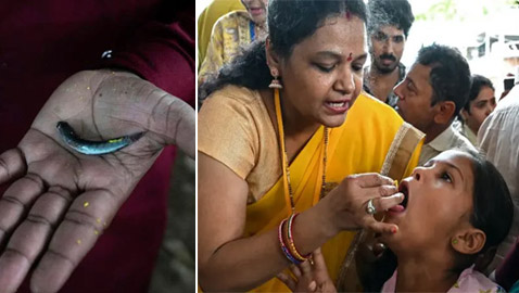 أملا في علاج معجز للربو.. ابتلاع الأسماك الحية بالهند