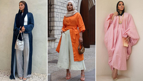 بالصور: صيحات أزياء للمحجبات لعيد الأضحى على طريقة مدونات الموضة