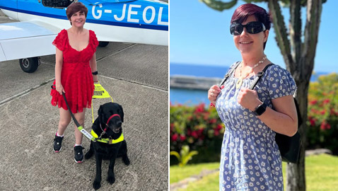 كفيفة تجوب العالم وتكتشفه عبر أحاسيسها الأربع.. ما هي قصتها؟ صور