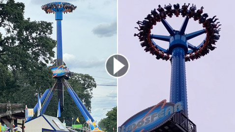 فيديو مرعب من مدينة ملاه.. علقوا مقلوبين على ارتفاع 30 مترا!