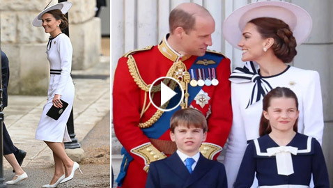 كيت ميدلتون متألقة بإطلالتها بأول ظهور رسمي لها بعد إصابتها بالسرطان