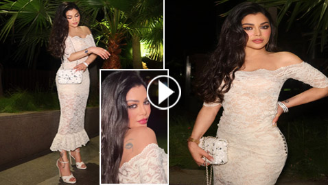 هيفاء وهبي تستعرض جمالها ووشمها بإطلالة ساحرة بفستان أبيض شفاف.. فيديو